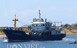 Phú Yên: Hạ thủy tàu vỏ thép 19 tỷ đồng đóng bằng "vốn 67"