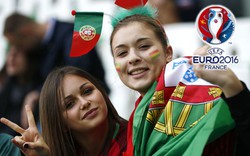 Chùm ảnh nữ CĐV xinh đẹp “hâm nóng” EURO 2016