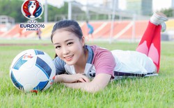 Hot girl Trung Quốc ủng hộ ĐT Pháp vô địch EURO 2016