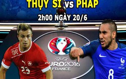Lịch thi đấu, phát sóng trực tiếp EURO 2016 ngày 19.6