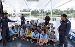 Malaysia bắt 23 ngư dân Việt, tịch thu 1,5 tấn cá