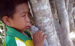 Cậu bé Thái Lan bị tắc kè "khóa môi" không rời