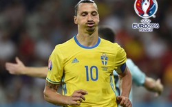 Clip Ibrahimovic “tịt ngòi”, Thụy Điển bị loại khỏi EURO 2016