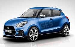 Suzuki Swift 2017 lộ diện, ngoại thất sắc nét hơn