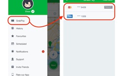 Grab đã có tính năng thanh toán bằng thẻ như Uber