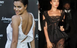 Irina Shayk mặc váy ngủ đi dự tiệc hạng sang