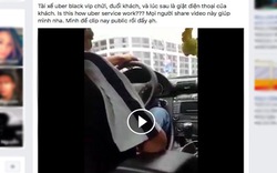 TP.HCM: Clip tài xế Uber và hành khách cự cãi giữa mưa