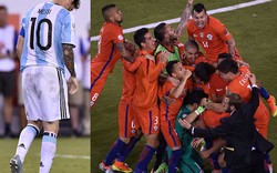 Clip: “Đấu súng” thất bại, Argentina lại “ngậm đắng” trước Chile