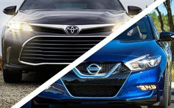 So kè chi tiết Toyota Avalon và Nissan Maxima 2016