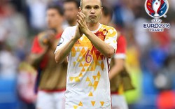 Thua “sấp mặt” trước Italia, Iniesta từ giã ĐT Tây Ban Nha?