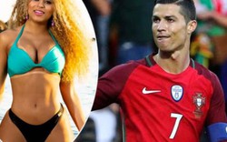 Có bồ đẹp, CR7 vẫn 'léng phéng' với mỹ nữ siêu vòng 3 bốc lửa