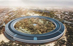 Video flycam mới nhất về "trụ sở phi thuyền" Apple Park