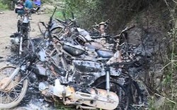 Triệu tập các đối tượng nghi vấn đốt 9 xe máy của bảo vệ rừng