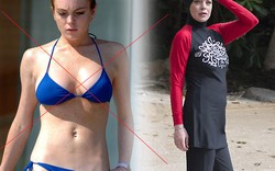 U30 Lindsay Lohan già như 50 vì mặc bikini người Hồi