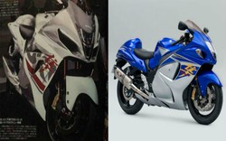 2018 Suzuki Hayabusa rò rỉ ảnh, quyết giữ ngôi “thần gió”