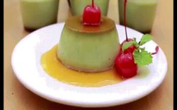 Tuyệt chiêu làm bánh flan trà xanh hút hồn các tín đồ matcha