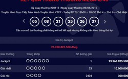 Kết quả Vietlott ngày 9.4: Giải Jackpot hơn 23 tỷ đồng tìm ra chủ nhân thứ 23