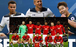 SỐC: Cả đội M.U ghi bàn bằng “tam tấu” của Tottenham