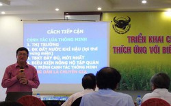 Đưa kỹ thuật canh tác lúa thông minh đến “Hai lúa” miền Tây