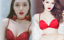 Hương Giang Idol mặc đầm đỏ khoét sâu khiến fan "sốt cao"