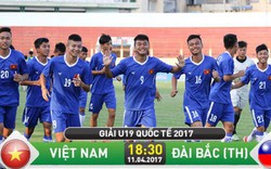 Link xem trực tiếp U19 Việt Nam vs U19 Đài Loan
