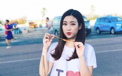 Hoa hậu Mỹ Linh tiết lộ địa chỉ ăn ngon, rẻ ở xứ 'hoa vàng cỏ xanh'