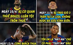 HẬU TRƯỜNG (12.4): Neymar thành “thây ma”, Fabregas dính đại nạn