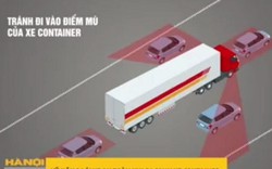 Clip: Kỹ năng lái xe an toàn khi đi cùng xe container