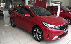 Kia Cerato 2017 lắp mâm mới, giá giảm 5 triệu đồng