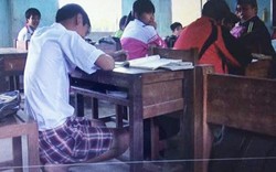 Vụ HS lớp 5 ngồi bàn ghế cho lớp 1: GĐ Sở GD-ĐT Quảng Ngãi nói gì?