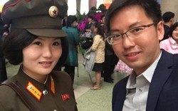 Bức ảnh tự sướng của nữ binh sĩ Triều Tiên gây sốt mạng