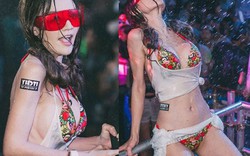 Mỹ nữ Thái bị "ném đá" dữ dội vì quá sexy trong lễ hội té nước