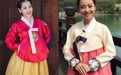 Gái Hàn Hari Won "lép vế" màn diện Hanbok của Mi Du, Huyền Baby