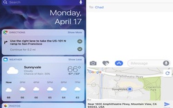 Google Maps dẫn đường ngay trên màn hình khóa iPhone