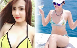 Em gái Công Vinh, Hà Anh gây choáng vì mặc áo tắm "nuột" hơn siêu mẫu