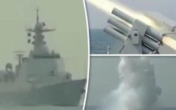 Lo chiến tranh, chiến hạm Trung Quốc bất ngờ bắn thử tên lửa gần Triều Tiên