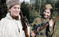 Đội nữ xạ thủ Nga xinh đẹp diệt hàng trăm lính phát xít