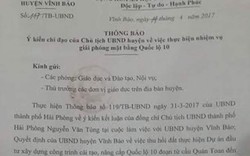 Giáo viên bị yêu cầu tạm thời nghỉ dạy để ở nhà bàn giao đất