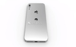 iPhone 8 sở hữu camera kép thẳng và Touch ID ở mặt sau