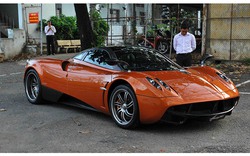 Pagani Huayra 80 tỷ đồng đi bấm biển số ở TP.HCM