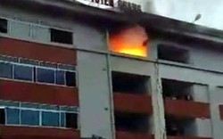 Cháy Bệnh viện ĐK Tuyên Quang, hơn 500 bệnh nhân phải sơ tán