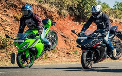 So kè 2017 Kawasaki Ninja 300 và Yamaha YZF-R3