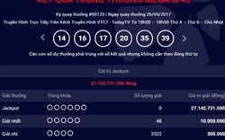 Kết quả Vietlott ngày 26.4: Giải Jackpot 27 tỷ chưa tìm thấy chủ nhân