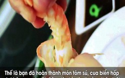 Tuyệt chiêu hấp tôm sú, cua biển ngọt thơm chắc thịt đãi cả nhà dịp nghỉ lễ