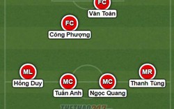 Nếu U22 Việt Nam đá với đội hình 11 cầu thủ HAGL?