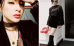 Angela Phương Trinh mix lưới sexy ngút ngàn "áp đảo" gái Hàn