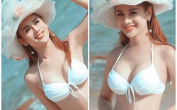 Lâm Khánh Chi diện bikini khoe dáng nuột và chân dài "miên man"