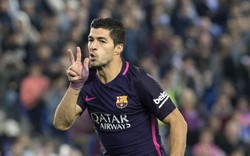 Clip Suarez lập cú đúp, Barcelona vùi dập Espanyol