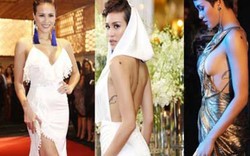 Siêu mẫu Phương Mai diện váy trễ nải, sexy nhất tuần lễ thời trang