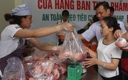 Giữa tâm bão giá thấp, thịt lợn hữu cơ vẫn 200.000 đồng/kg